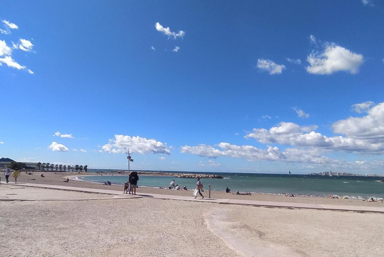 Sun Escape, Appart Renove Climatise 3 Pieces 4-6 Pers, 350M De La Plage Marselha Exterior foto