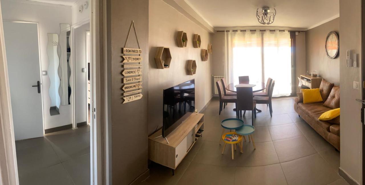 Sun Escape, Appart Renove Climatise 3 Pieces 4-6 Pers, 350M De La Plage Marselha Exterior foto